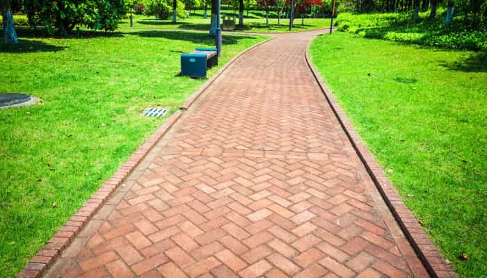 Permeable Brick Driveway